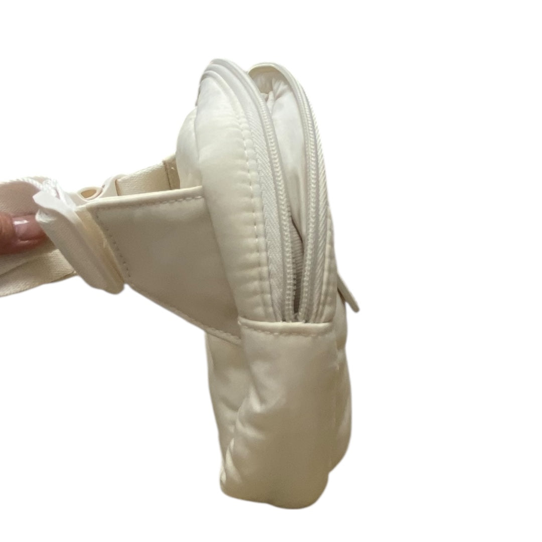 Belt Bag By Pink In Cream, Size:Medium