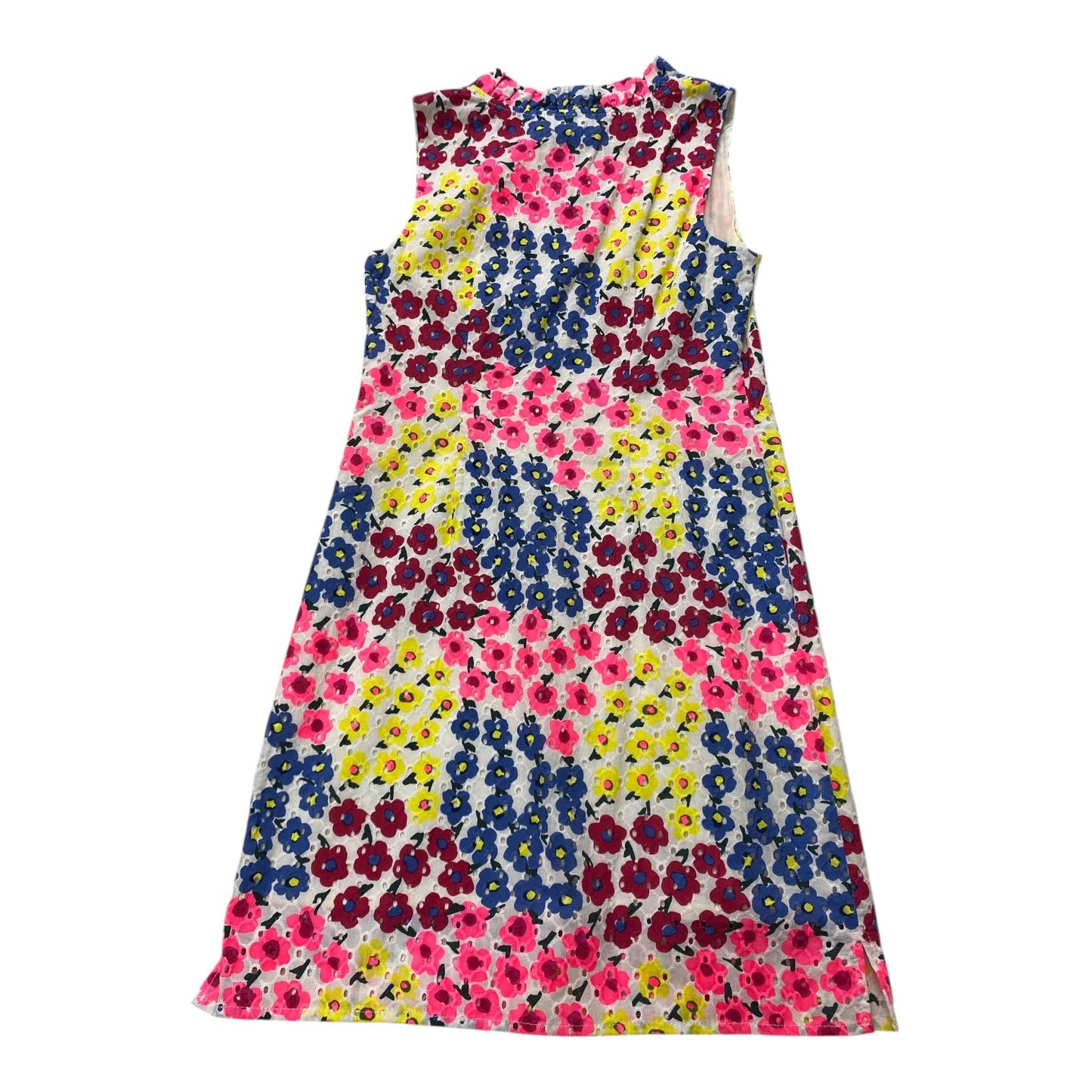 Dress Casual Midi By Talbots In Floral Print, Size:M