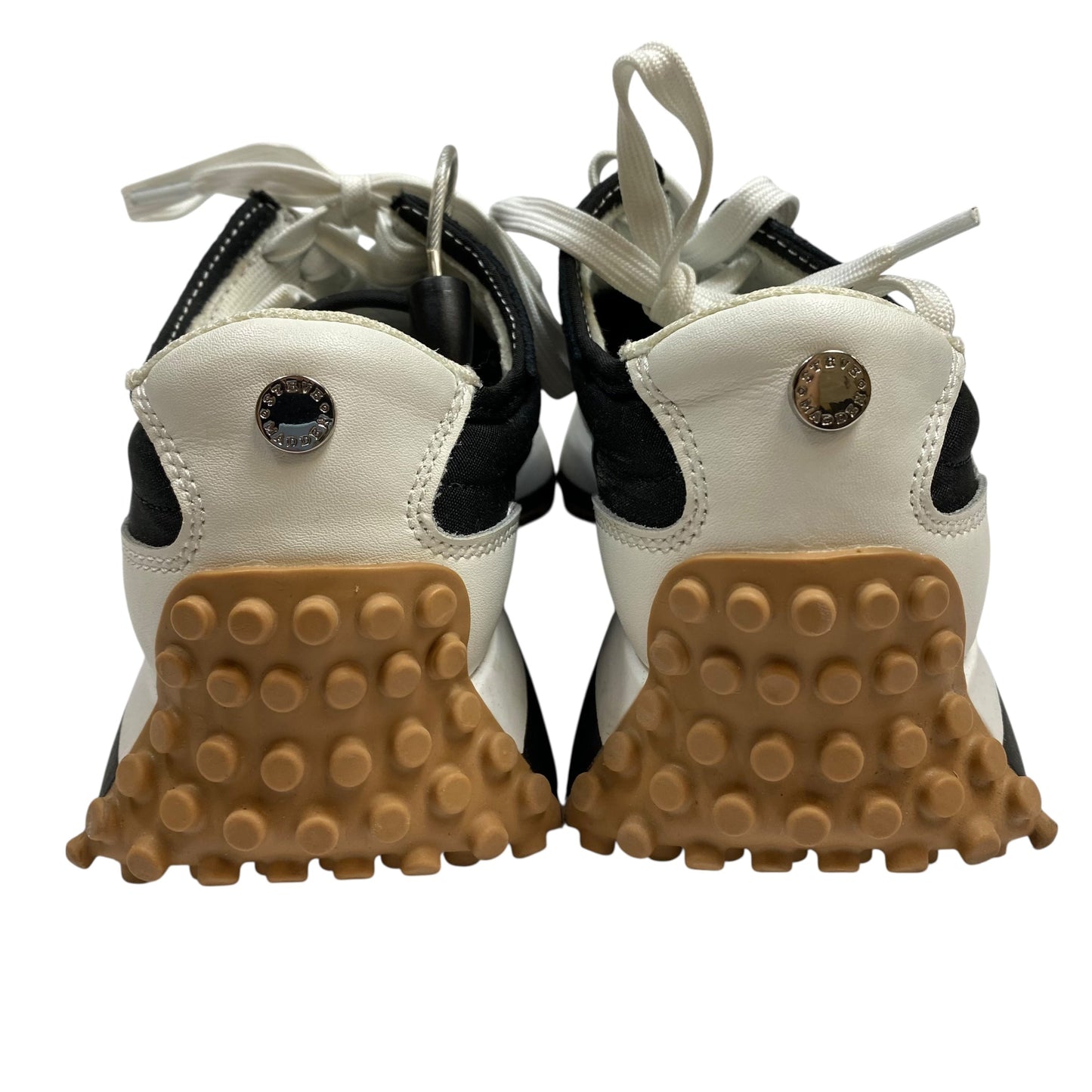 Shoes Sneakers By Steve Madden In Black & White, Size:8.5