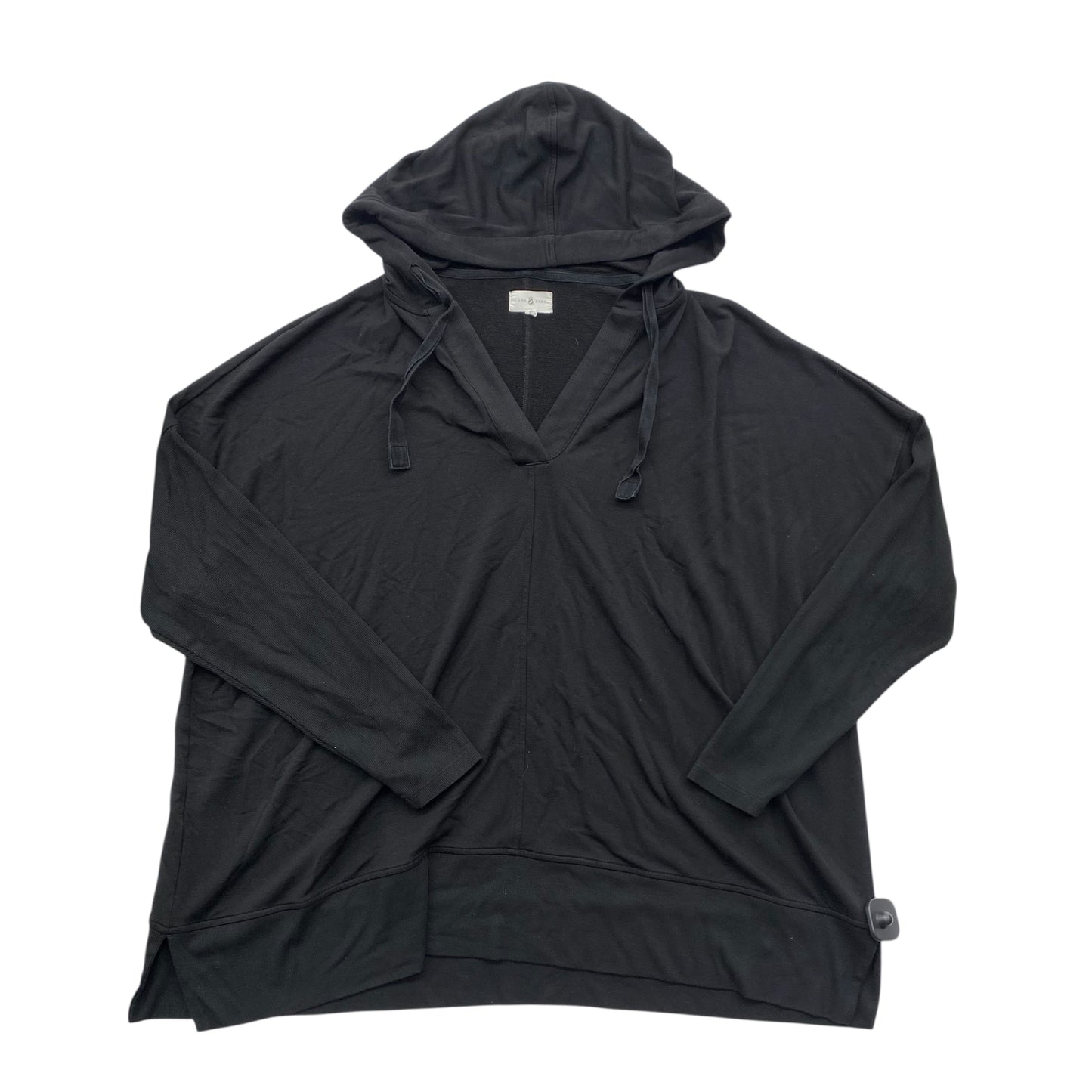 Sweatshirt Hoodie By Lou And Grey In Black, Size:Xl