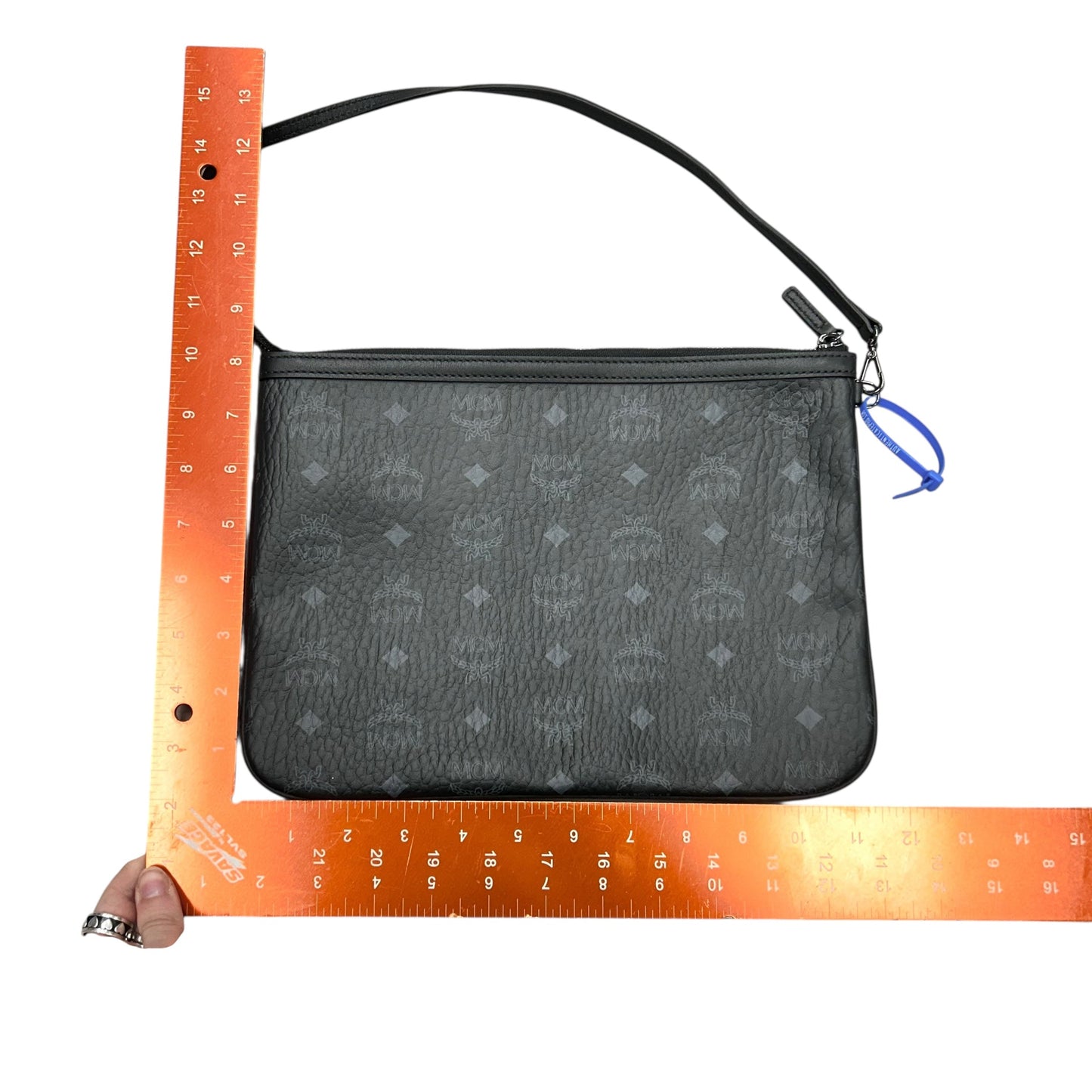 Clutch Luxury Designer By Mcm, Size: Medium