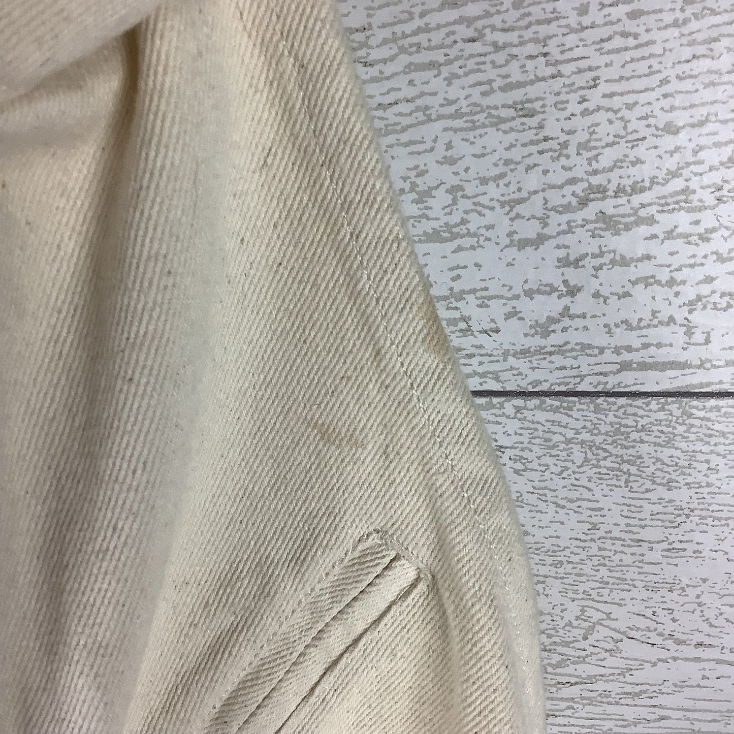 Top Sleeveless By Adidas In Cream Denim, Size: Xs