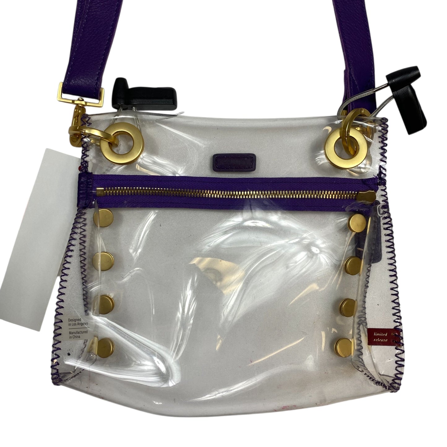 Crossbody Designer By Hammitt In Purple, Size:Small