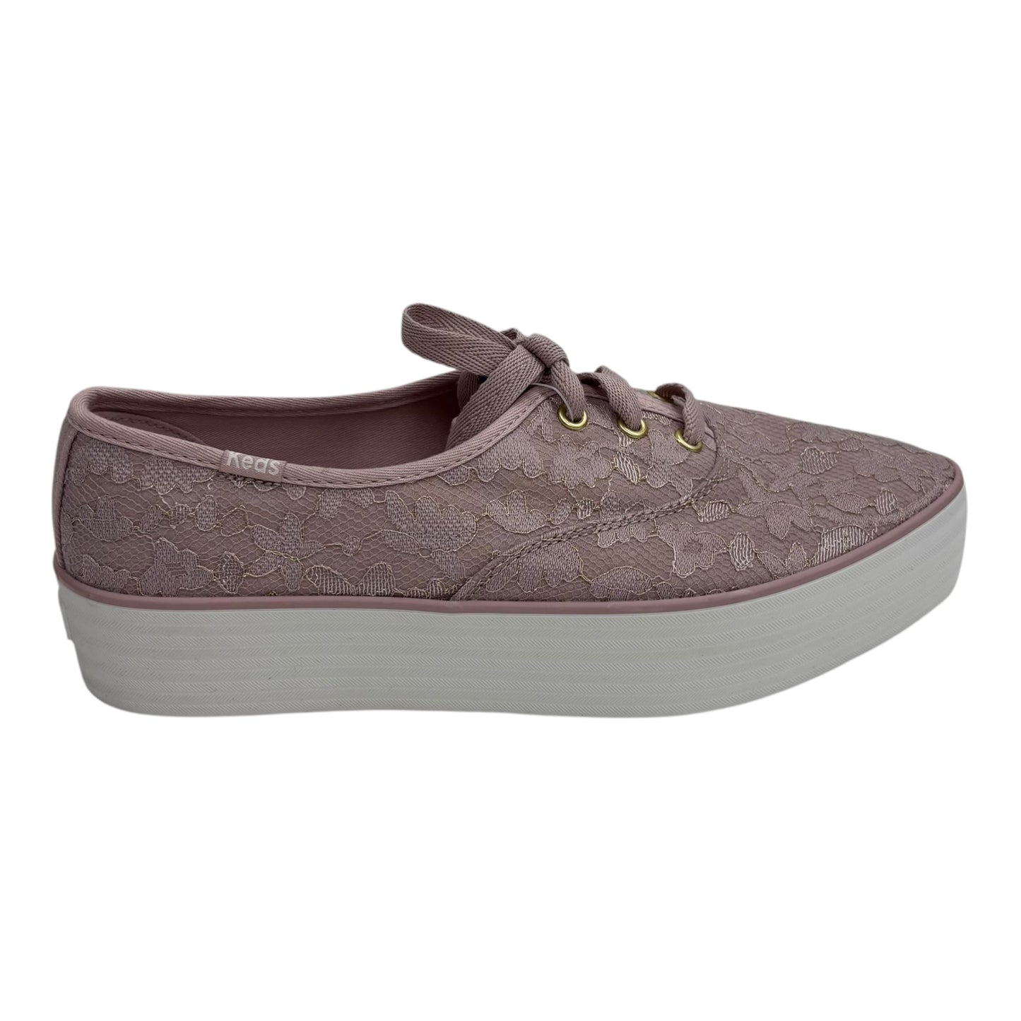 Shoes Sneakers Platform By Keds In Mauve, Size:8