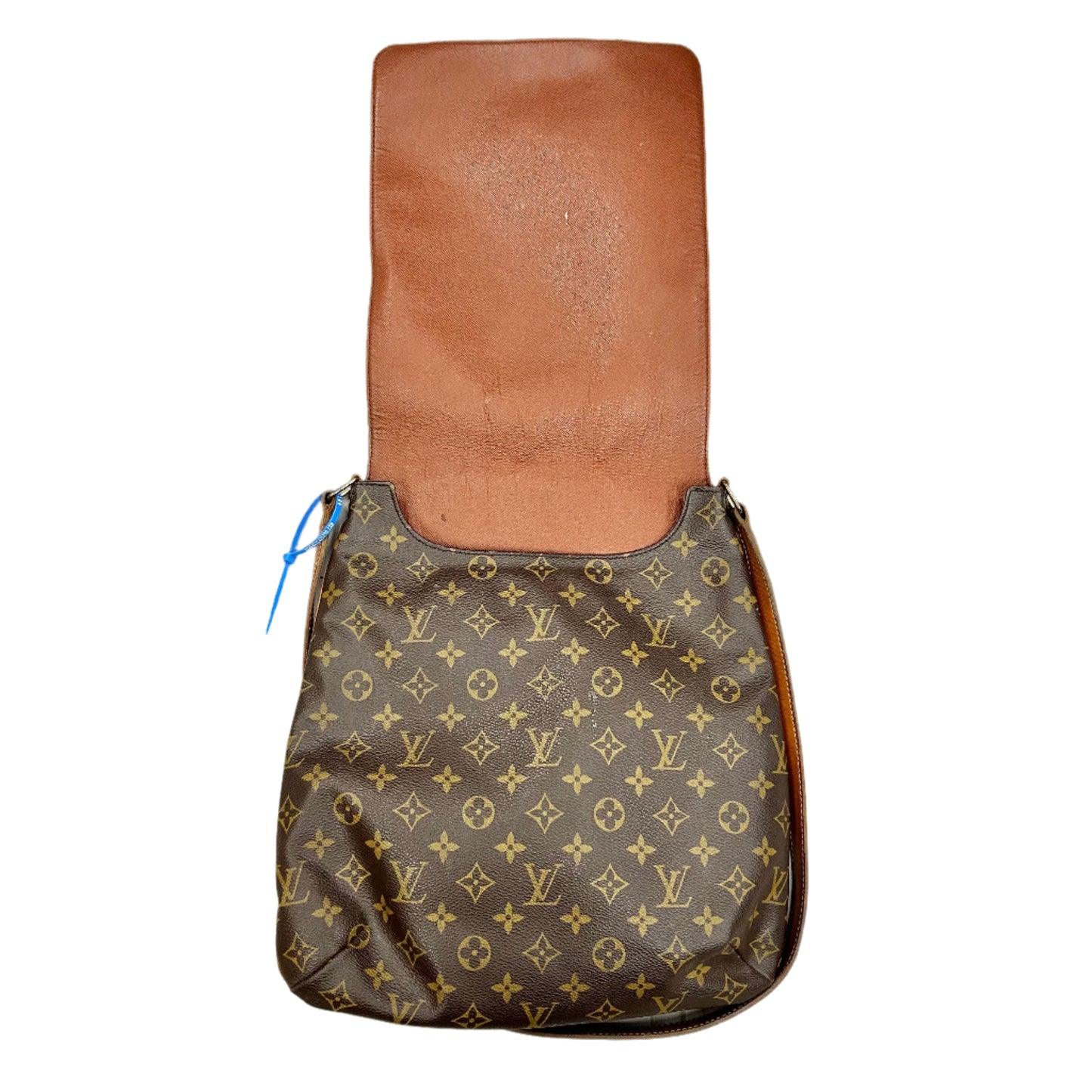Crossbody Luxury Designer by Louis Vuitton In Brown & Cream, Size: Large