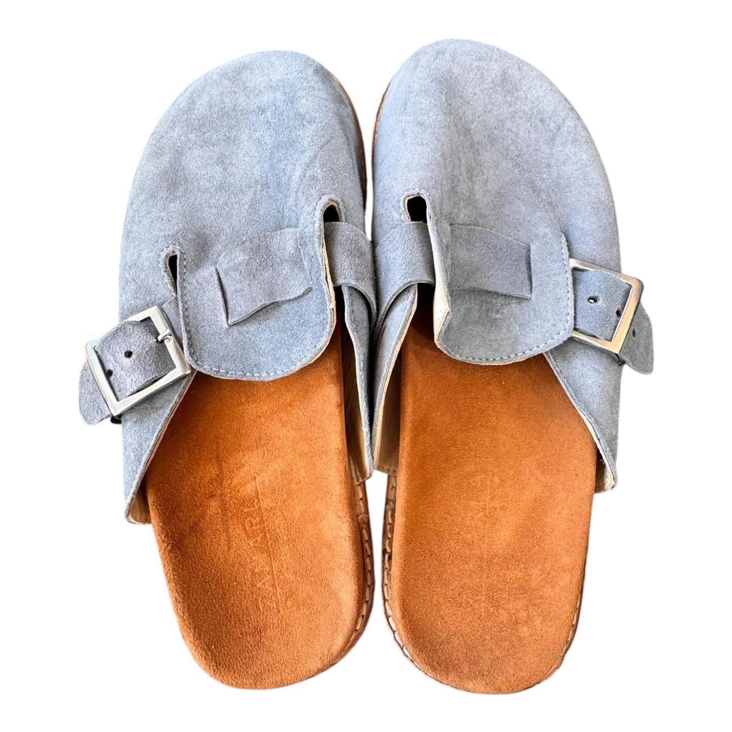 Shoes Flats By ZAMARLA In Blue, Size:7