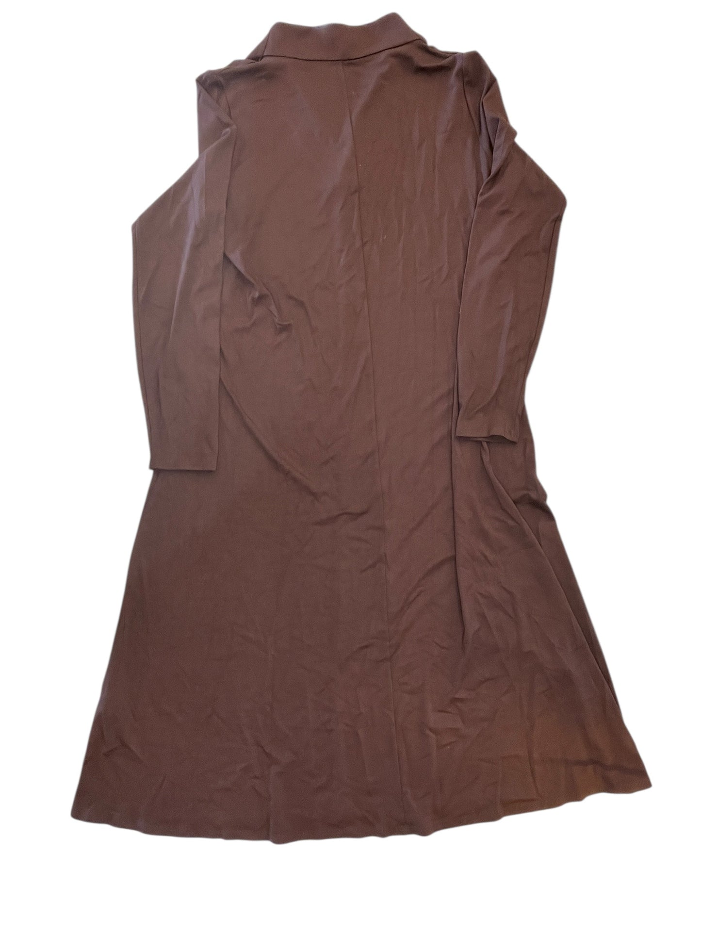 Dress Casual Midi By Eileen Fisher In Purple, Size:S