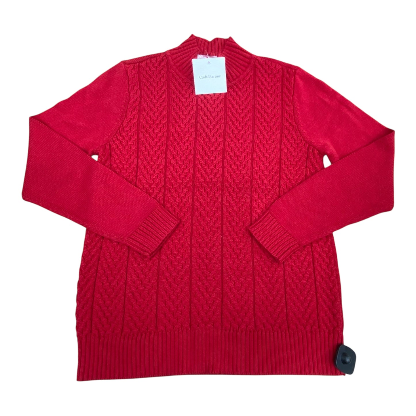 Sweater By Croft And Barrow In Red, Size:M