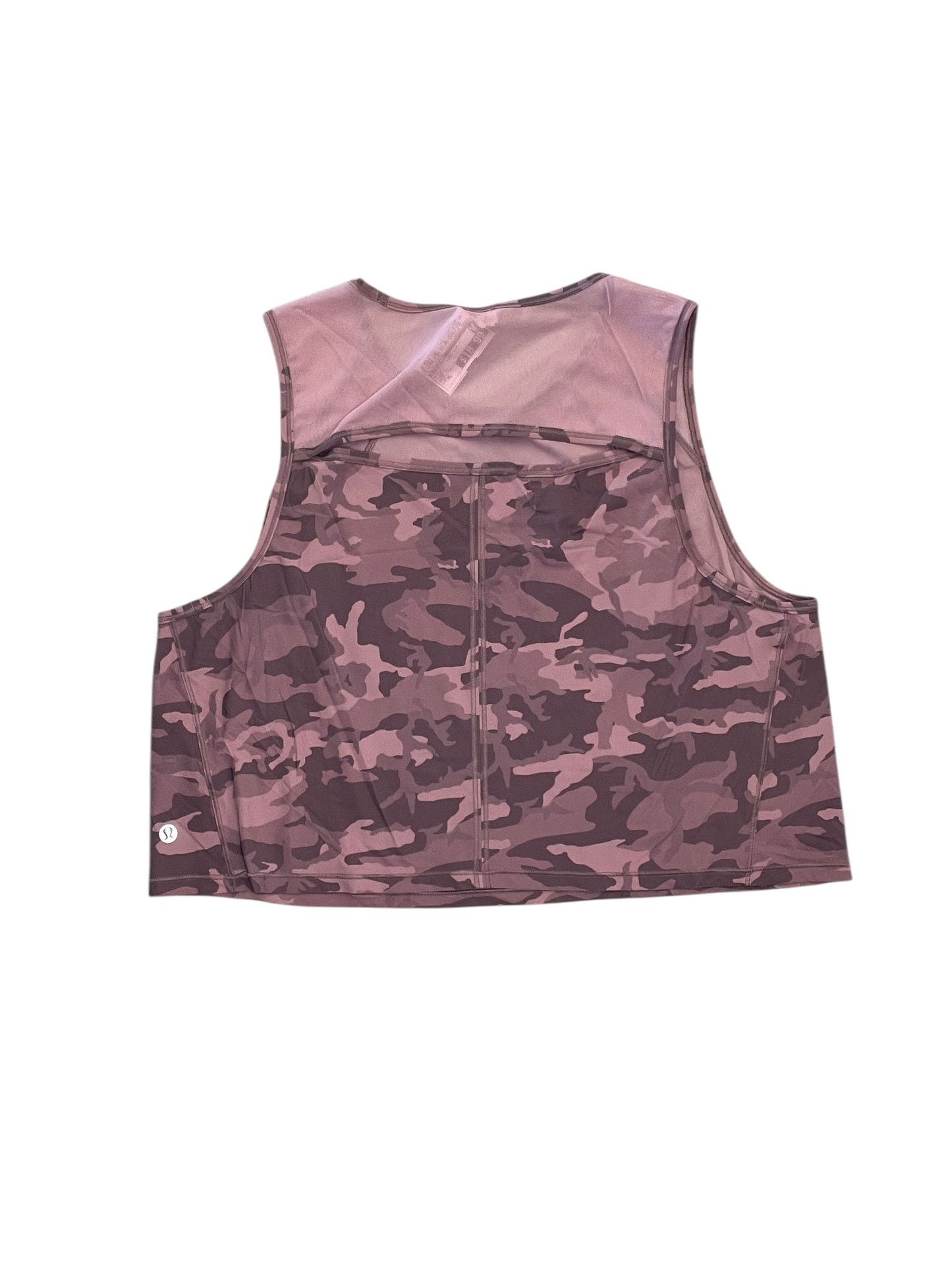 Athletic Tank Top By Lululemon In Purple, Size:Xl