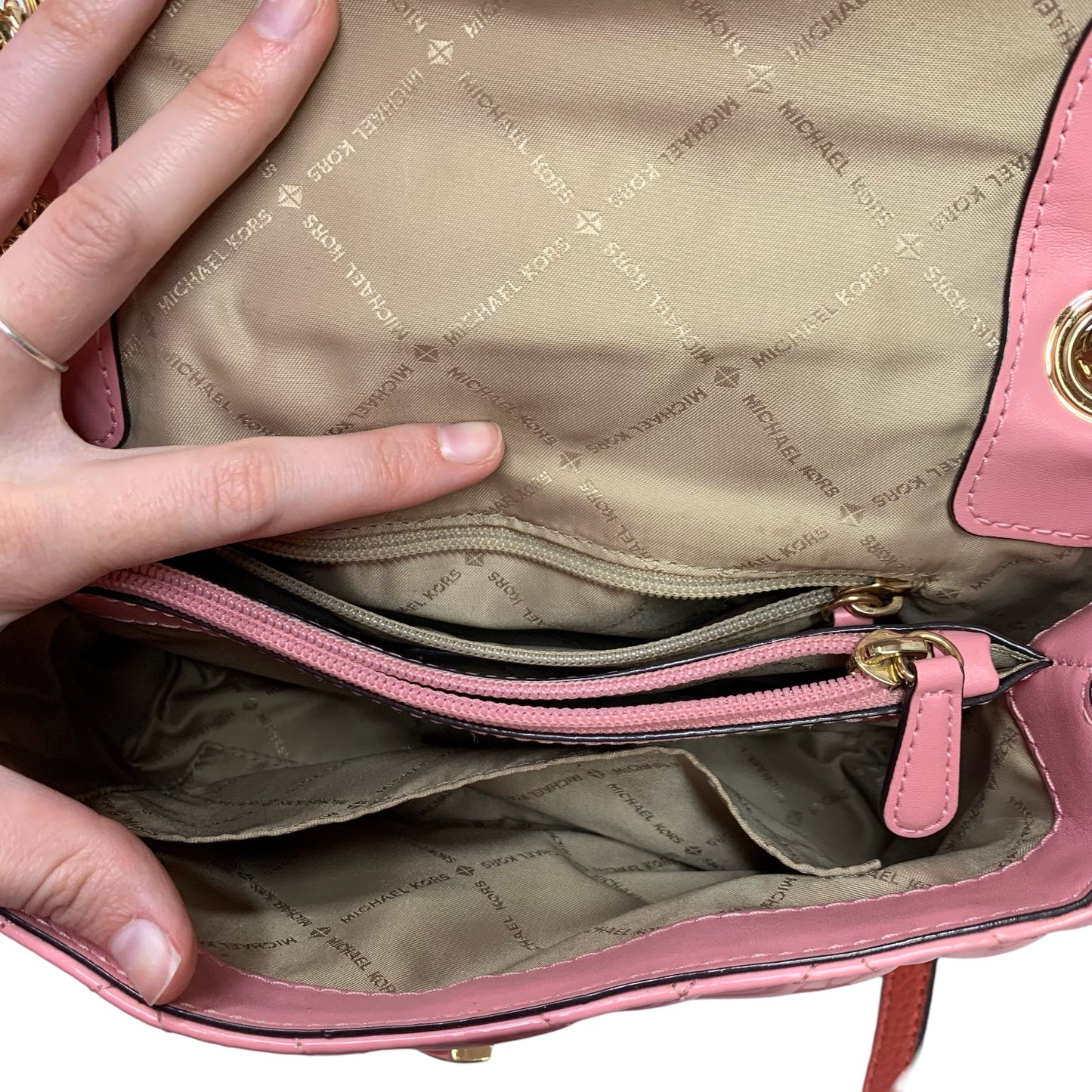 Crossbody Designer By Michael Kors Size: Medium