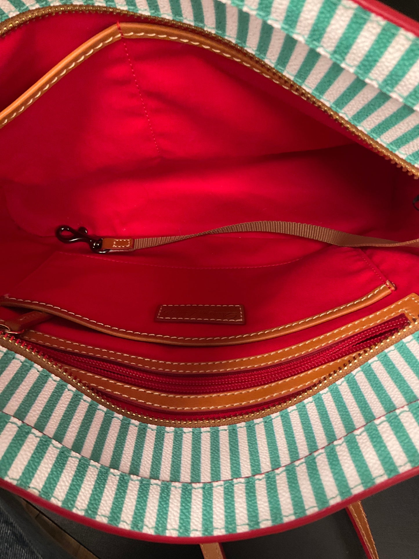 Tote Designer By Dooney And Bourke, Size: Medium