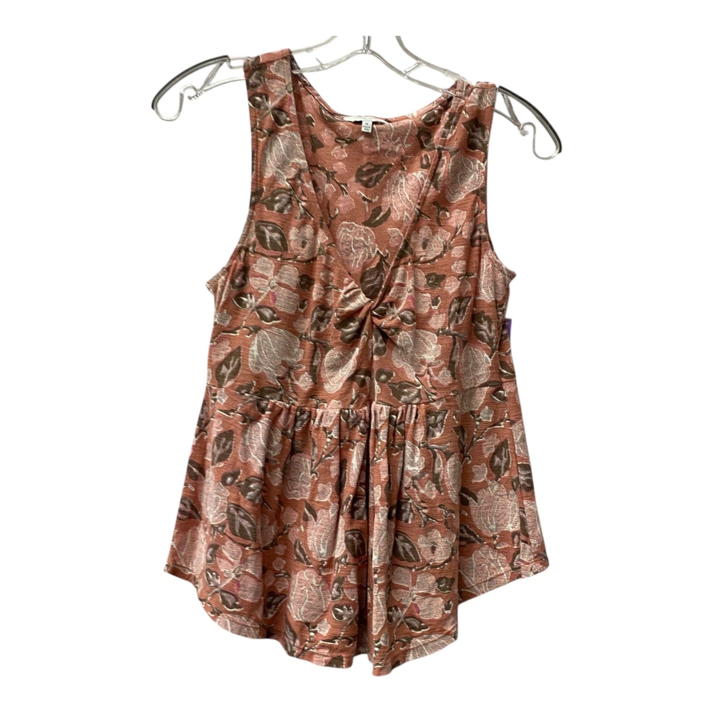 Top Sleeveless By Lucky Brand In Pink, Size:M
