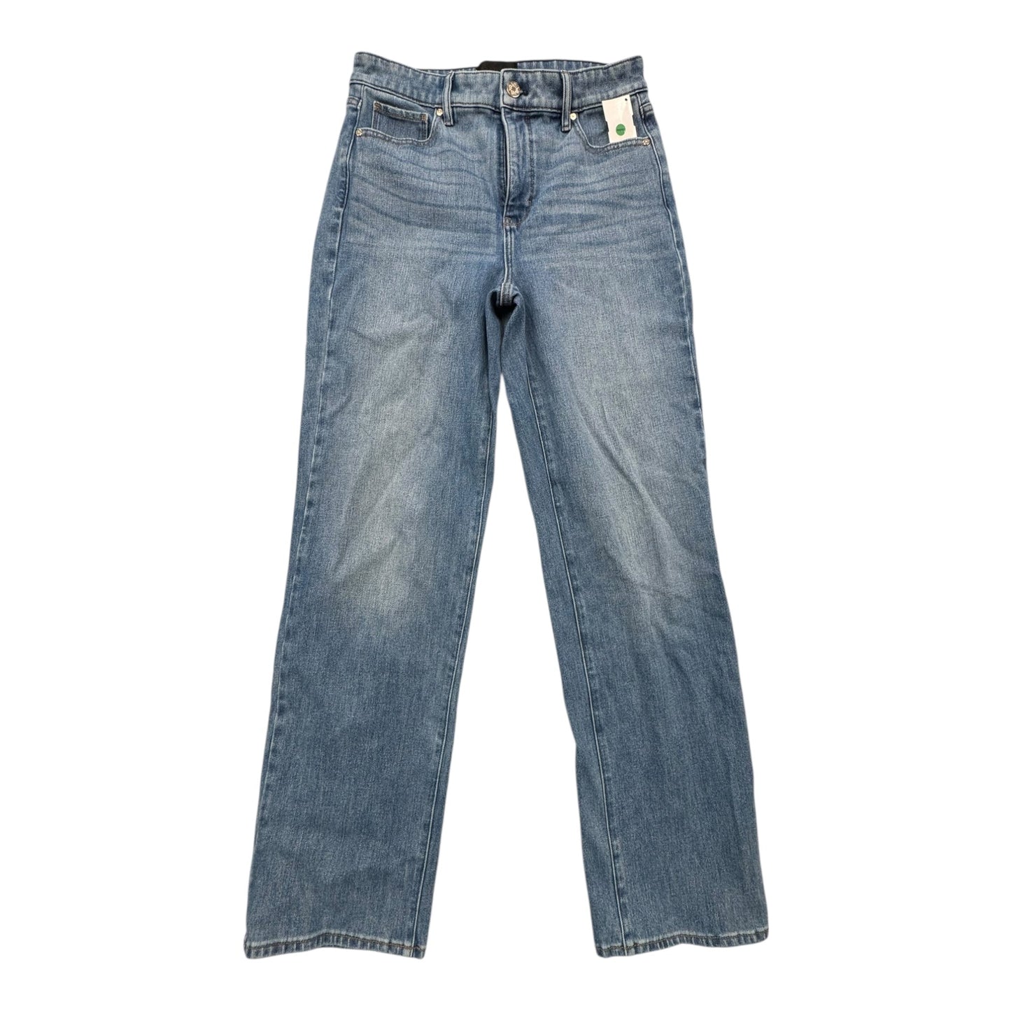 Jeans Straight By White House Black Market In Blue Denim, Size:4