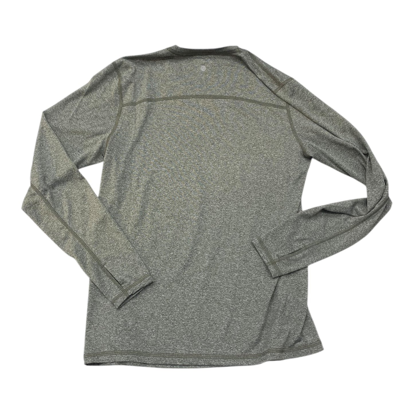 Athletic Top Ls Crewneck By Zella In Green, Size:M