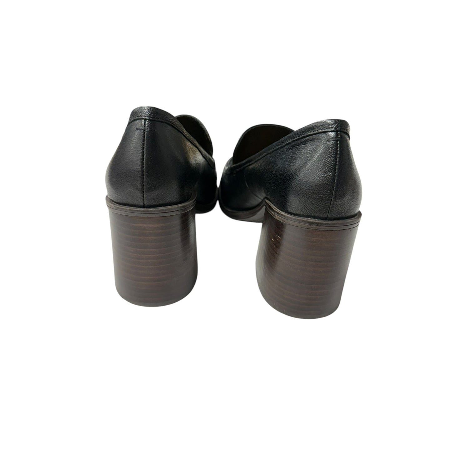 Shoes Heels Block By Crown Vintage In Black, Size:7