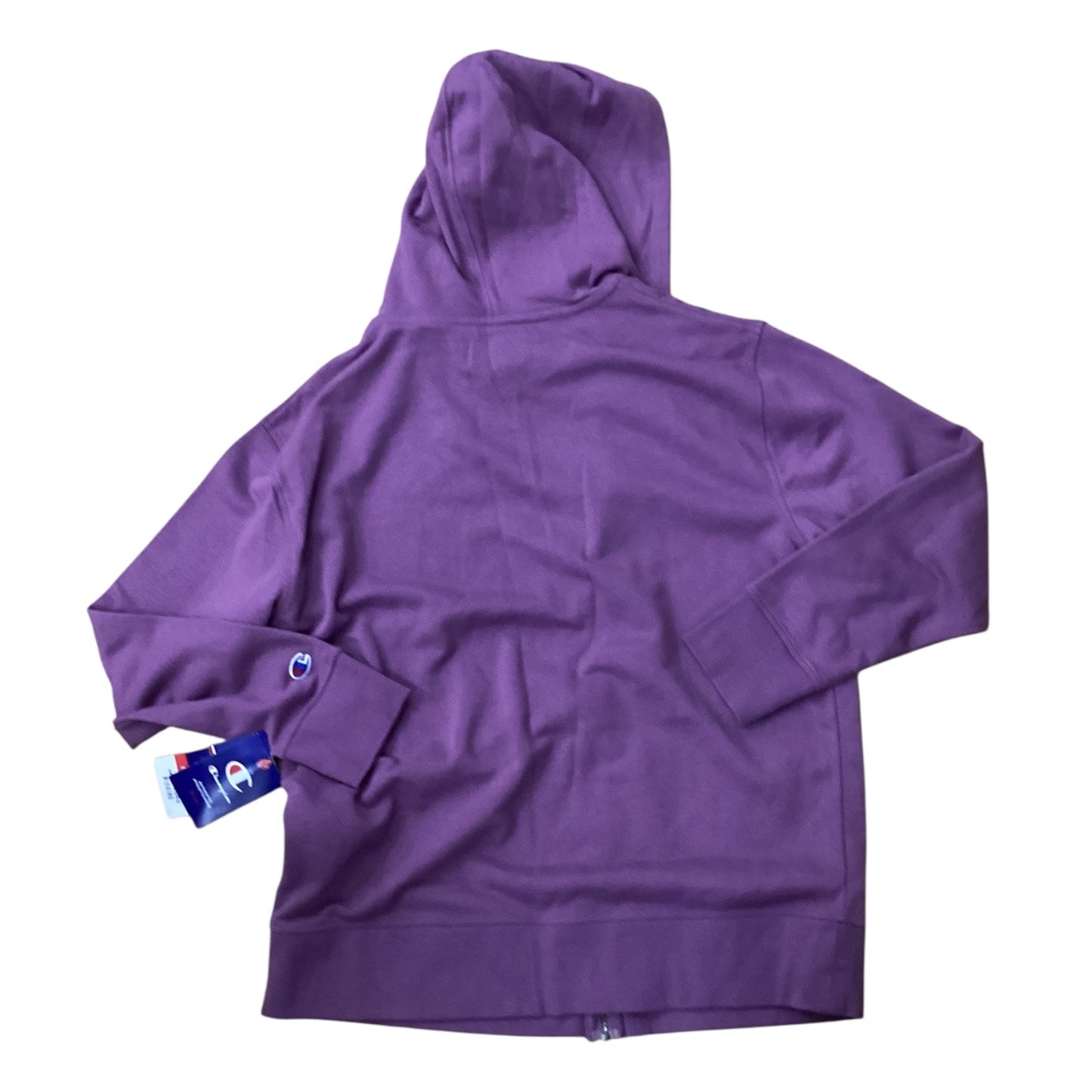 Athletic Jacket By Champion In Purple, Size:1X