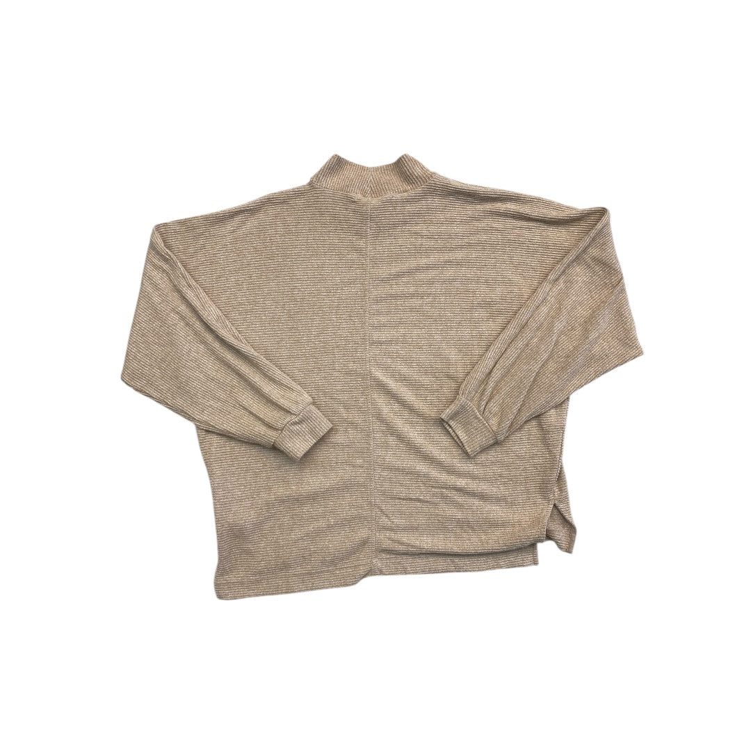 Sweater By Banana Republic In Tan, Size:M