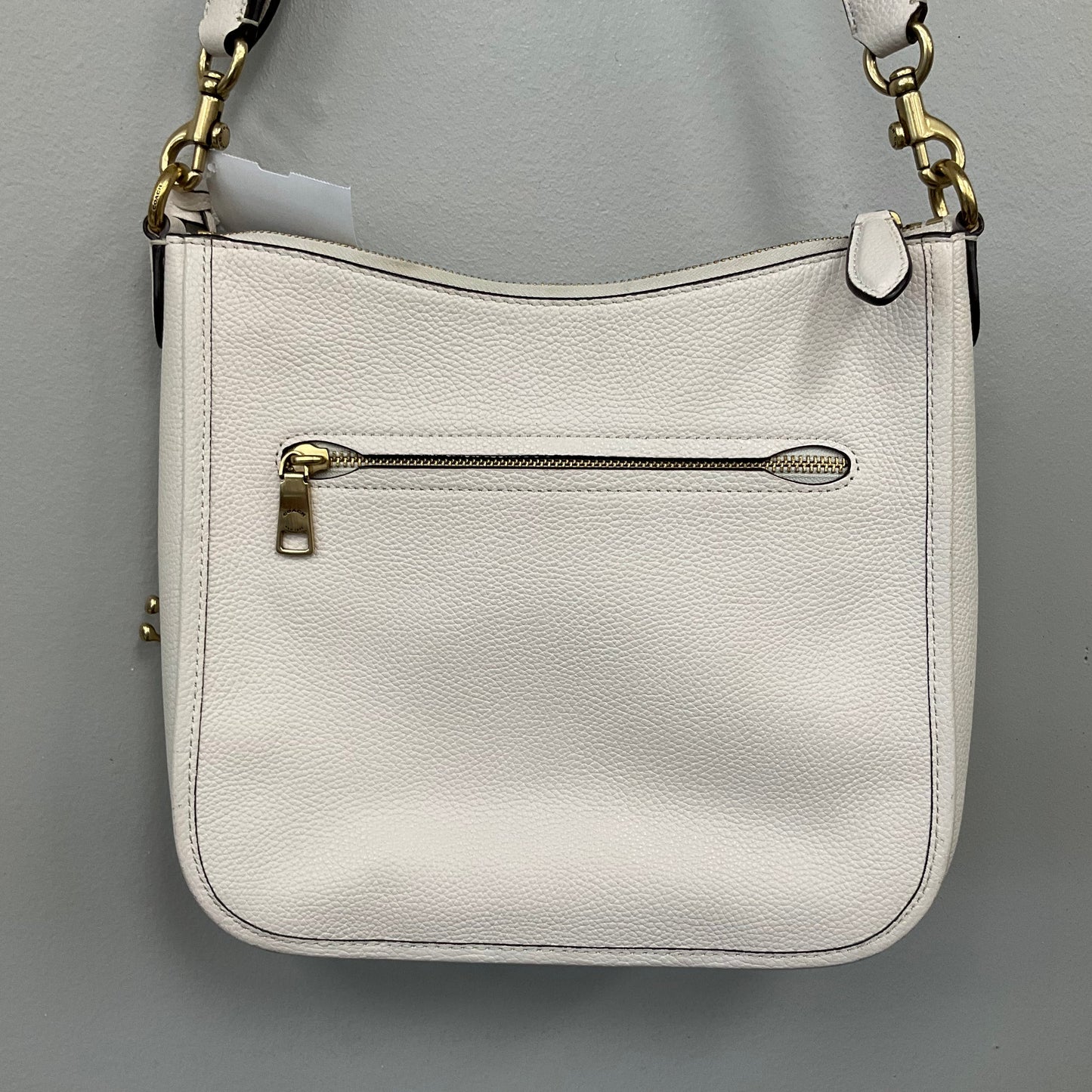 Crossbody Designer By Coach In Cream, Size:Small
