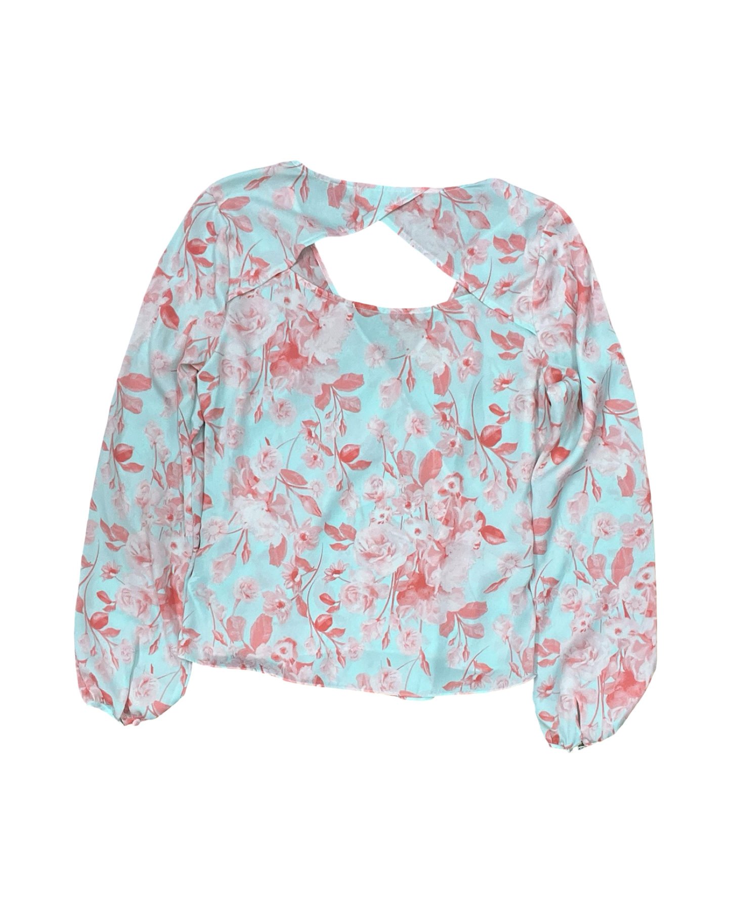 Top Ls By Guess In Blue & Pink, Size:M