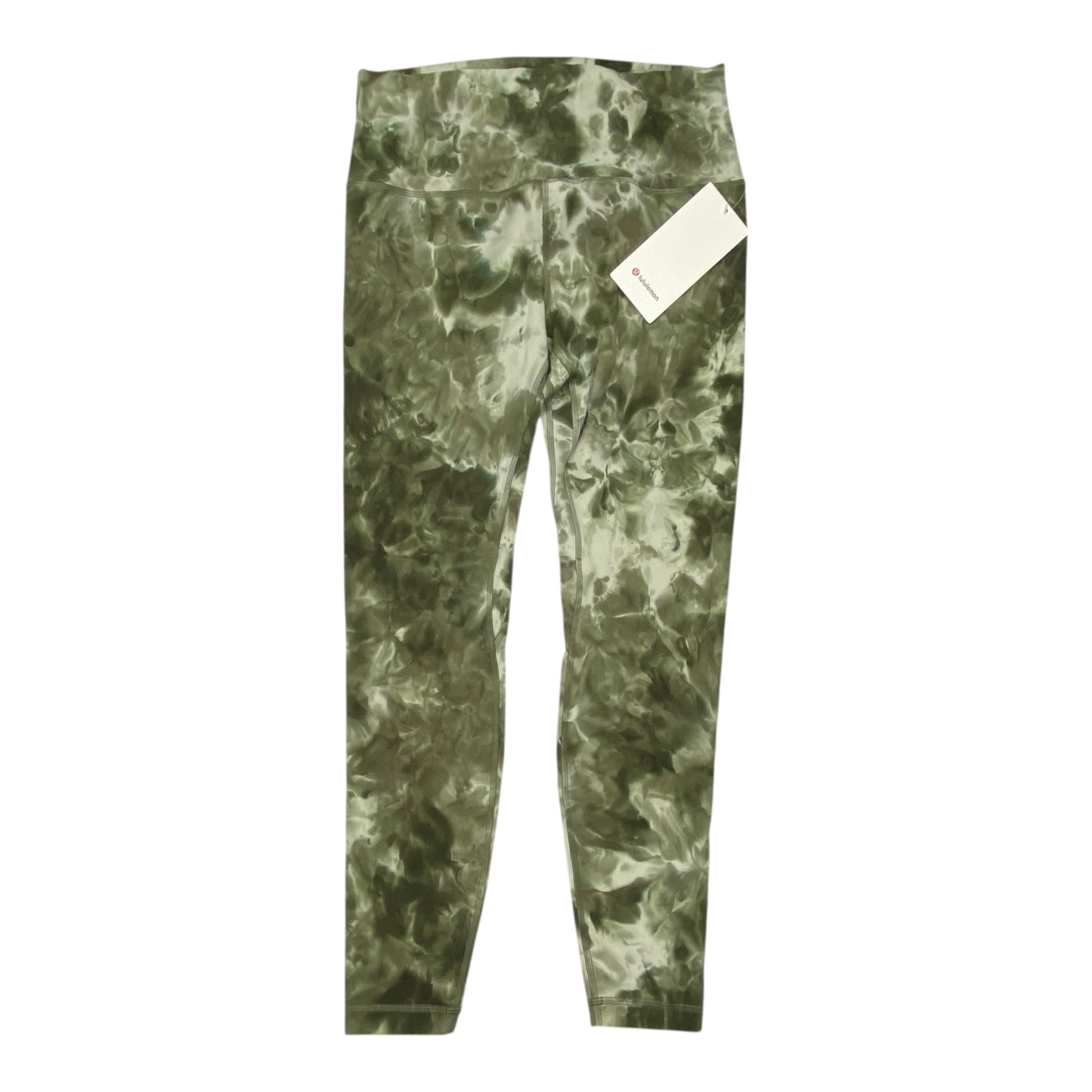 Athletic Leggings By Lululemon In Camouflage Print, Size:12