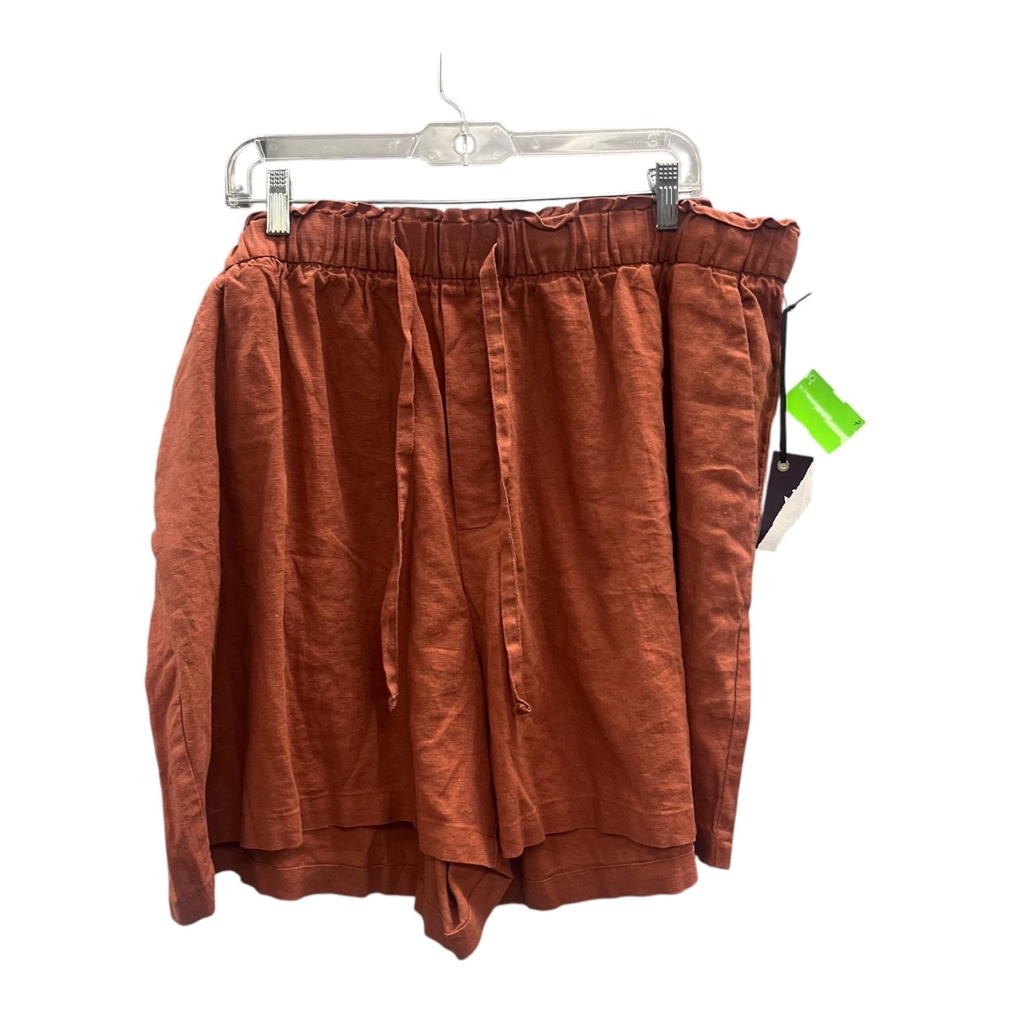 Shorts By Ava & Viv In Orange, Size:2X