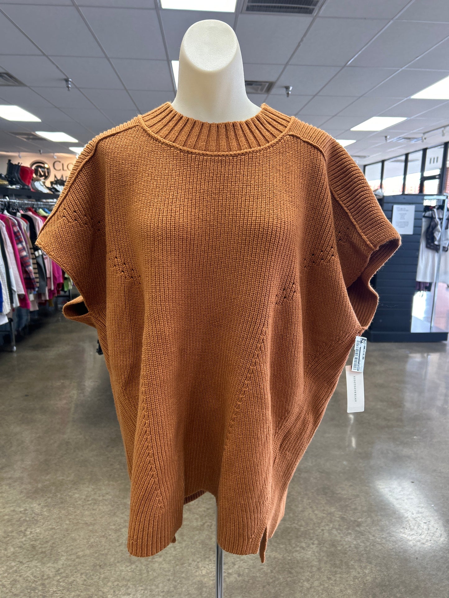 Sweater Ss By Maeve In Tan, Size:L