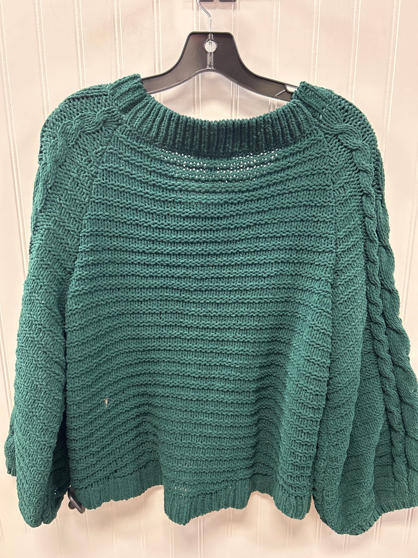 Sweater By Express In Green, Size:M
