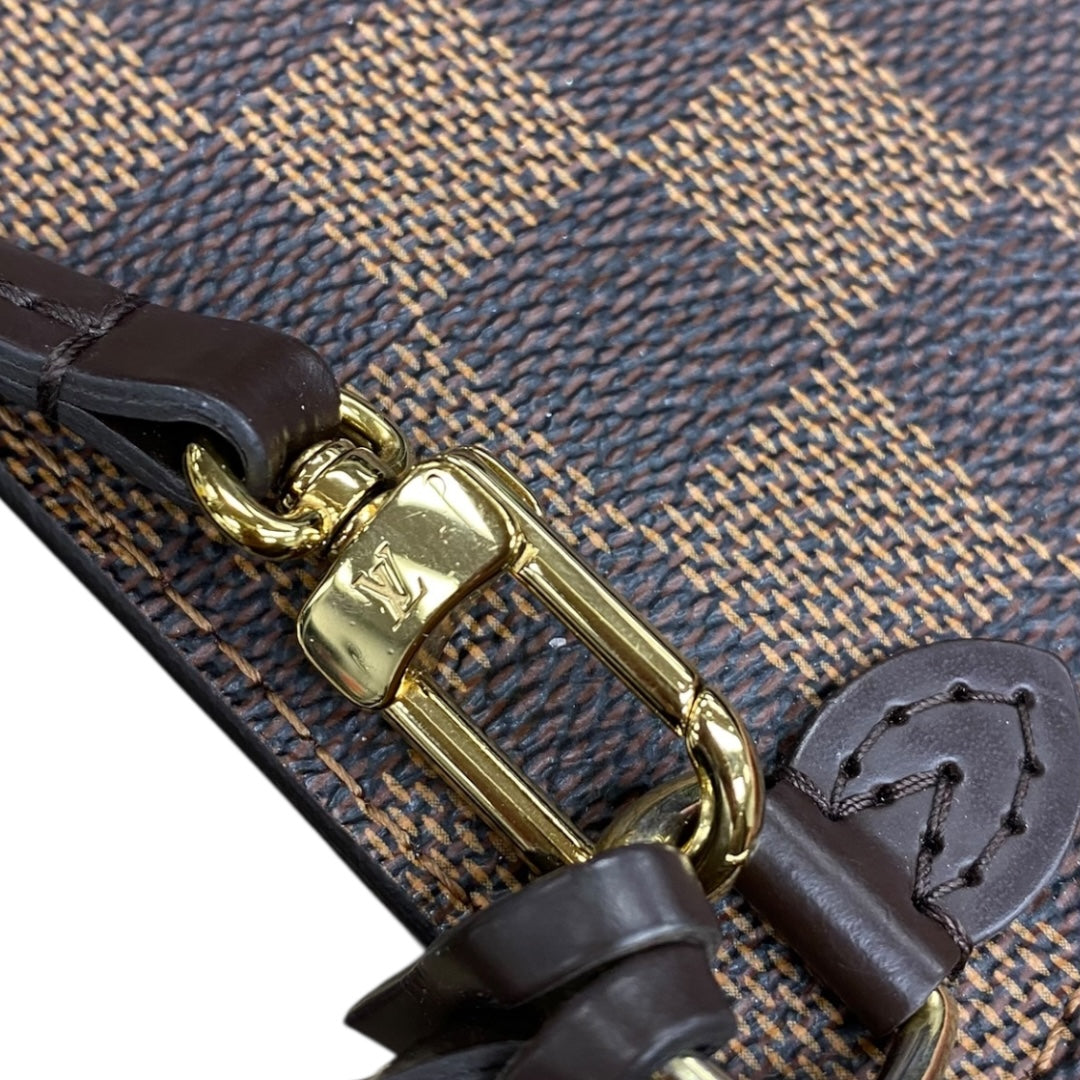 Wristlet Luxury Designer By Louis Vuitton In Brown, Size:Medium