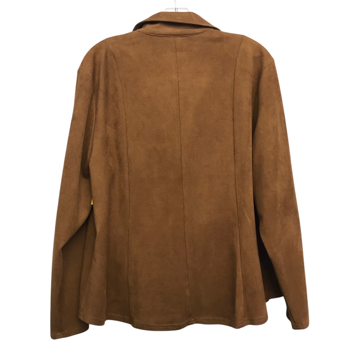 Jacket Other By Style And Company In Brown, Size:2X