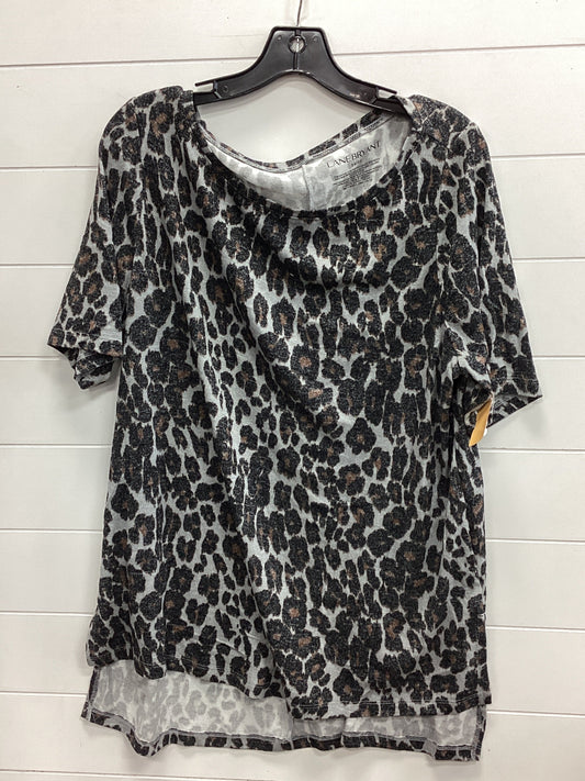 Top Ss By Lane Bryant In Animal Print, Size:Xl