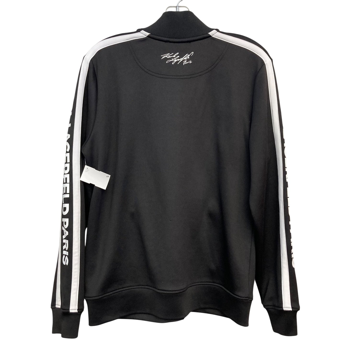 Jacket Designer By Karl Lagerfeld In Black & White, Size:S