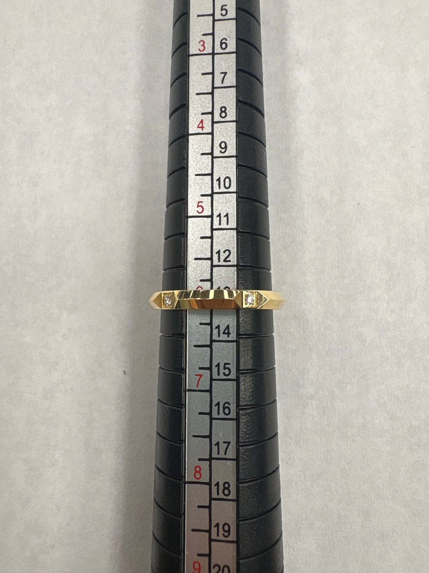 Tiffany & Company True Band 18k Diamond Luxury Ring, Size: 6