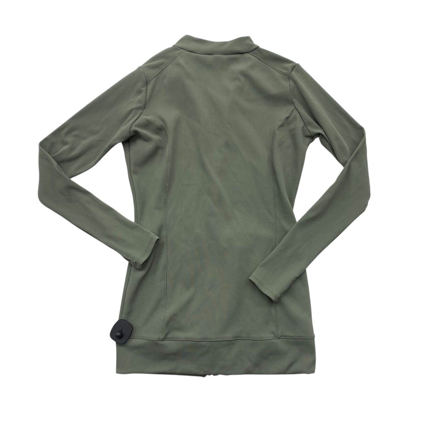 Athletic Sweatshirt Collar By Mono B In Green, Size:M