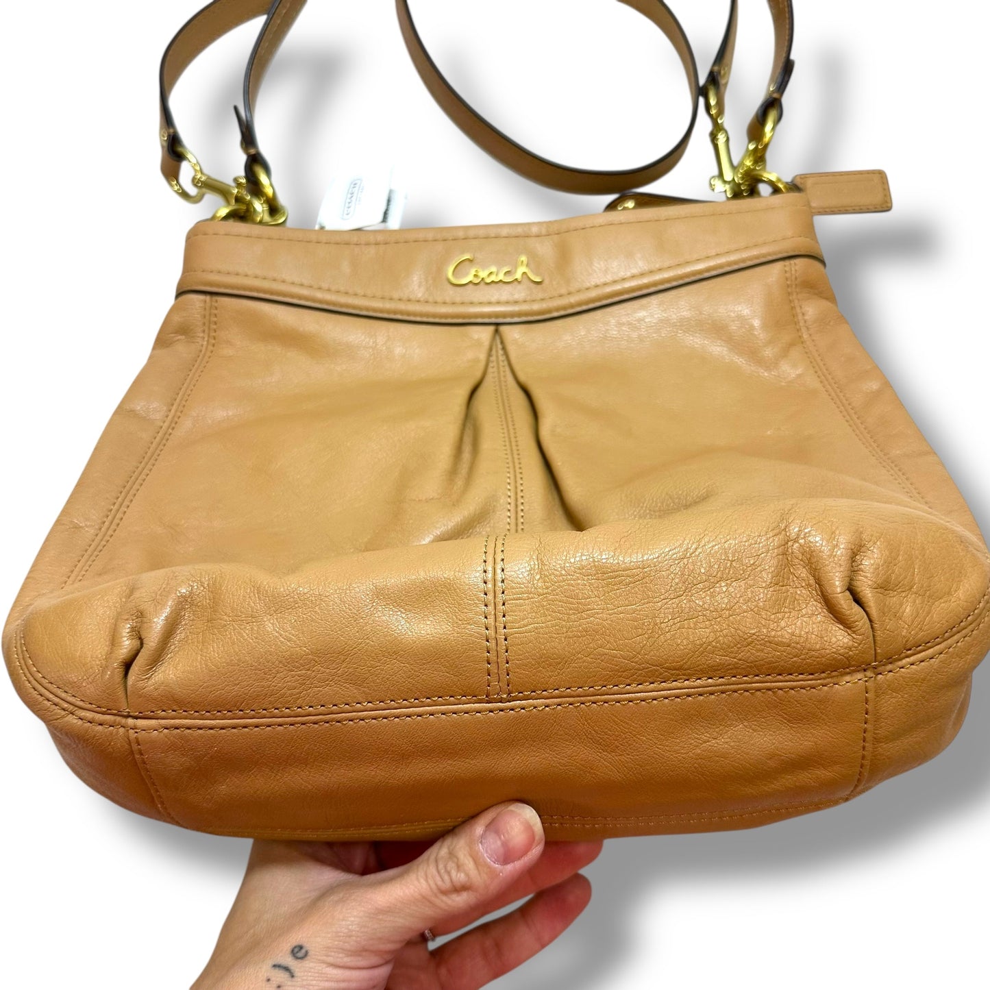 Crossbody Designer By Coach, Size: Medium