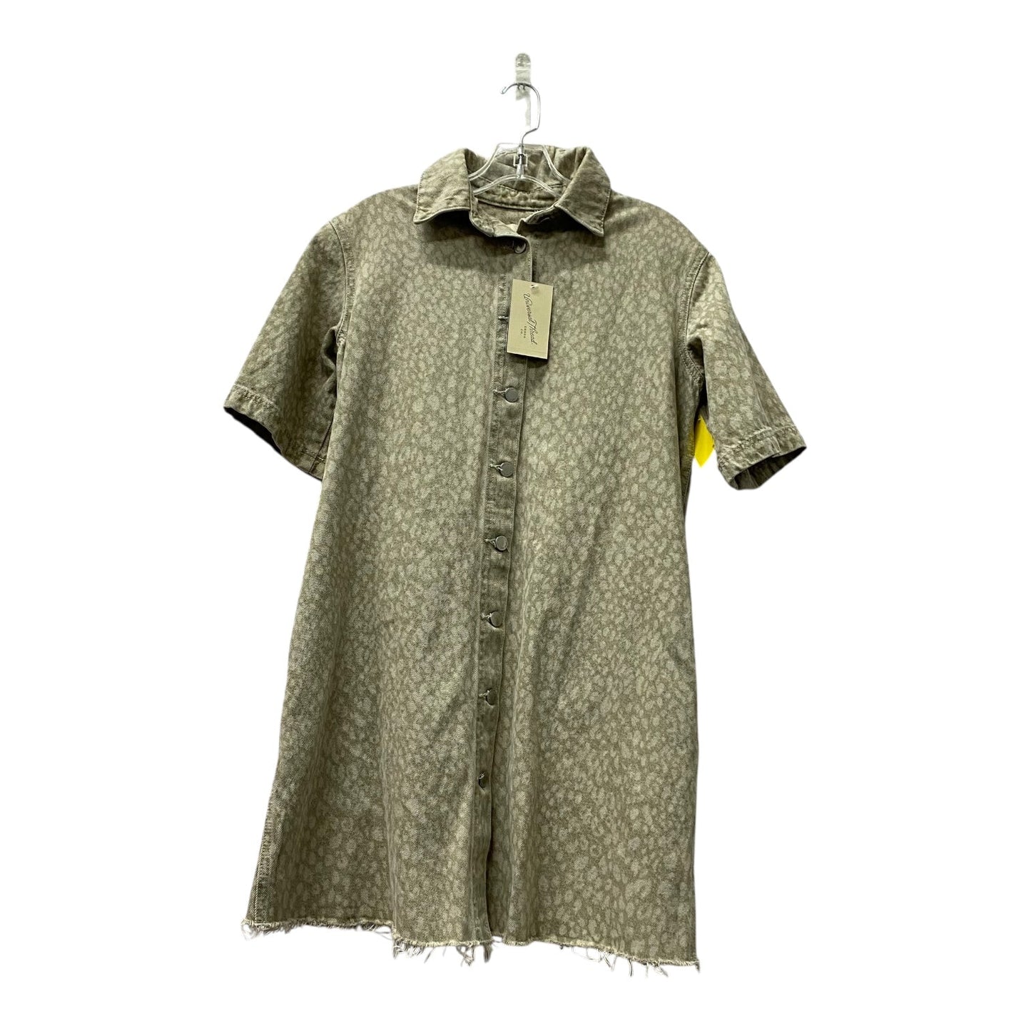 Dress Casual Short By Universal Thread In Tan Denim, Size:Xs