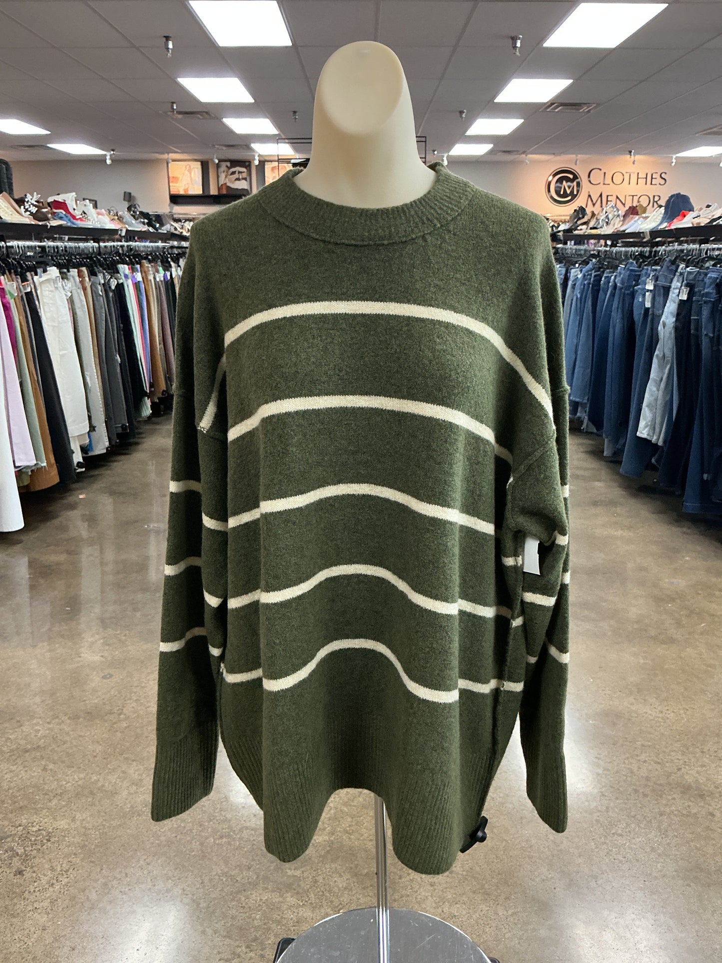 Sweater By Aerie In Green, Size:M