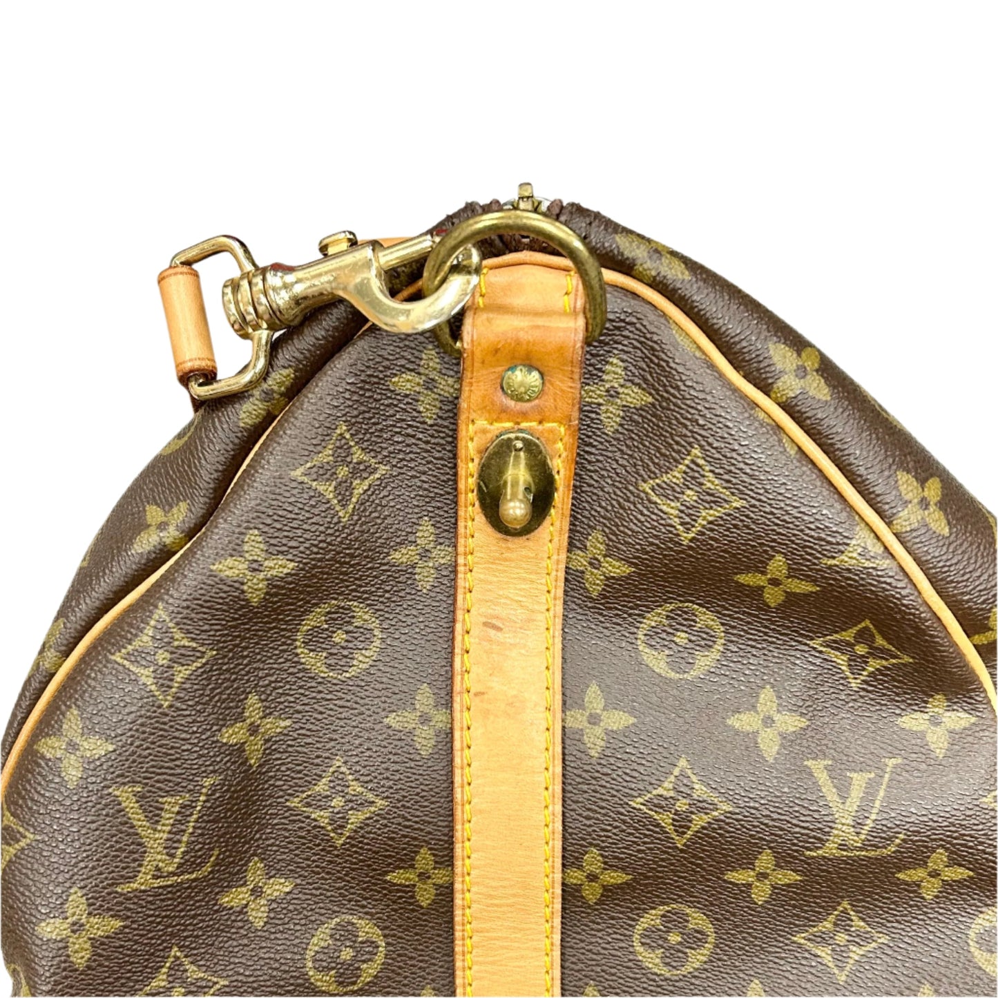 Duffle And Weekender Luxury Designer by Louis Vuitton In Brown, Size: Large