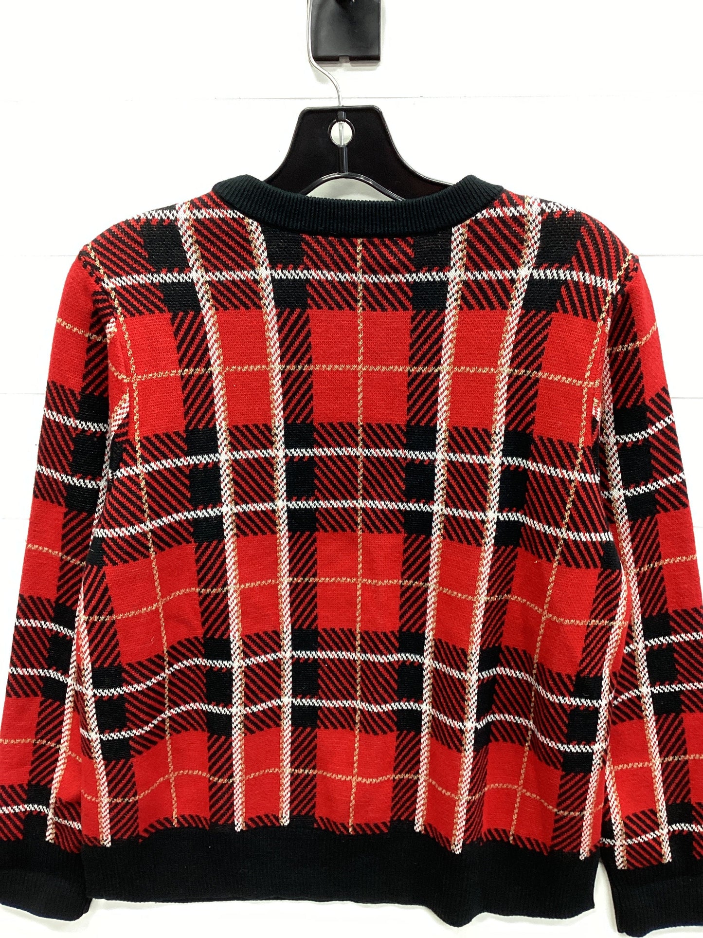 Sweater By Charter Club In Red, Size:L