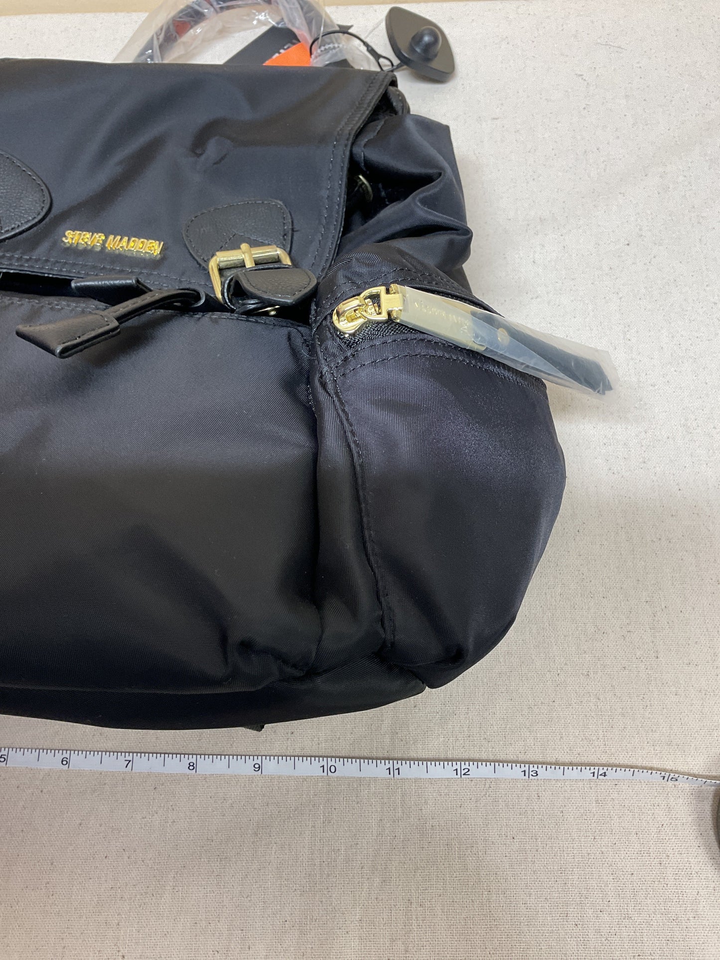 Backpack By Steve Madden In Black, Size:Medium