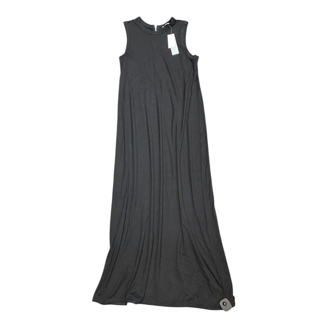 Dress Casual Maxi By Joan Vass In Black, Size:Xl