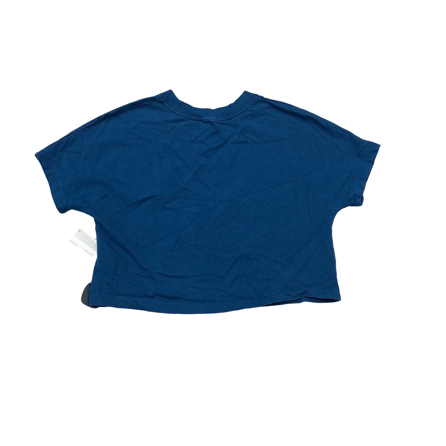 Athletic Top Ss By Nike In Blue & White, Size:M