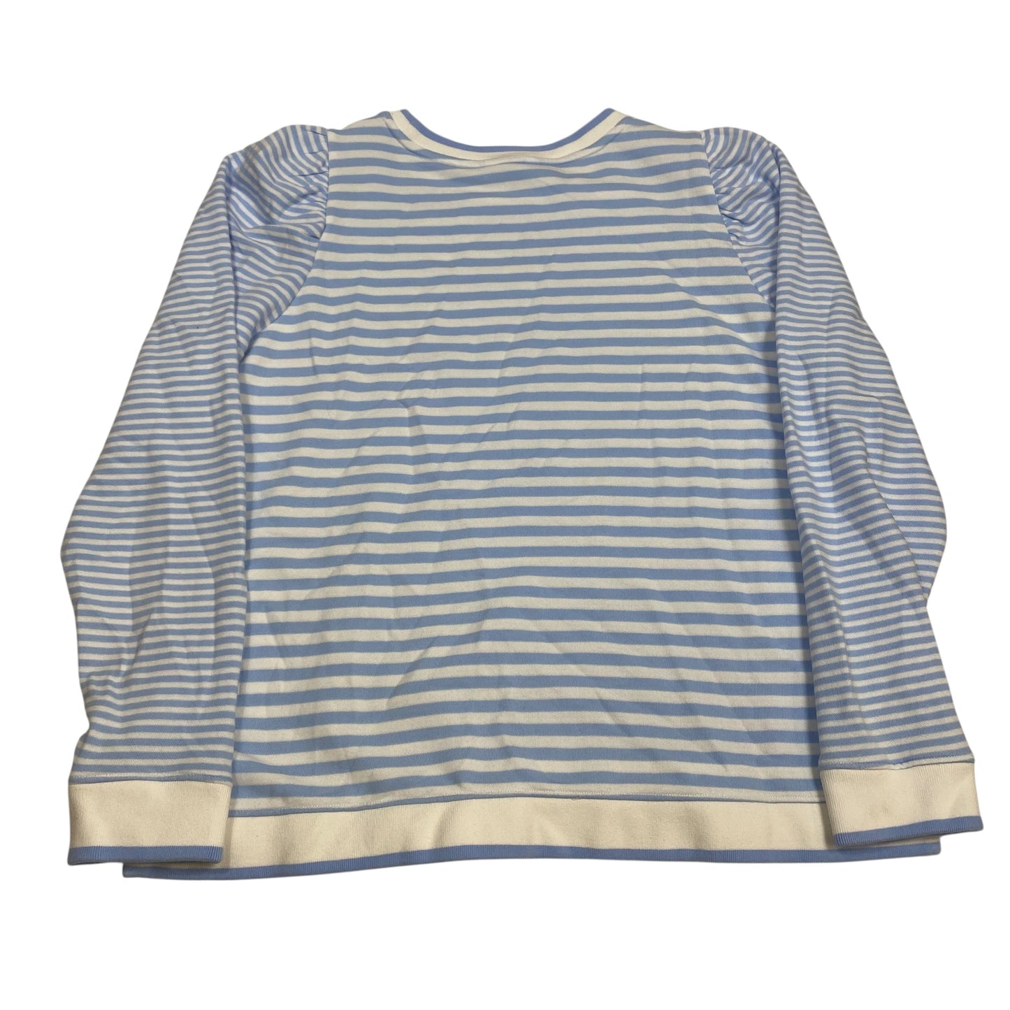Sweatshirt Crewneck By Crown And Ivy In Blue & White, Size:Xl