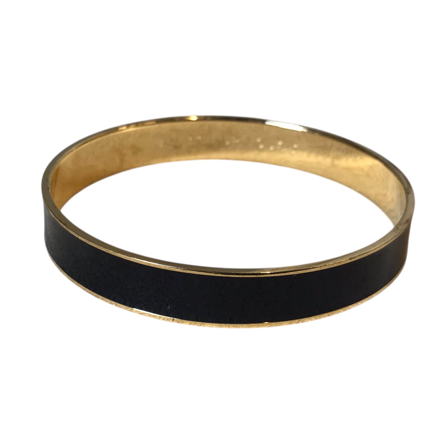 Bracelet Designer By Kate Spade In Black & Gold