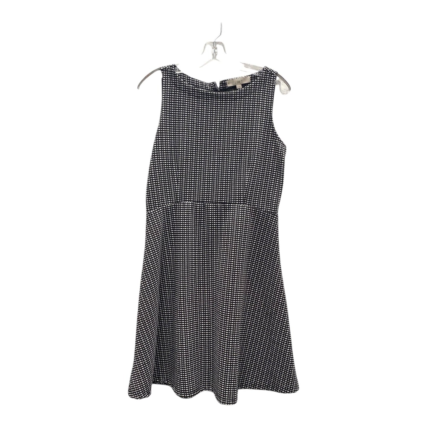 Dress Work By Loft In Black & White, Size:M