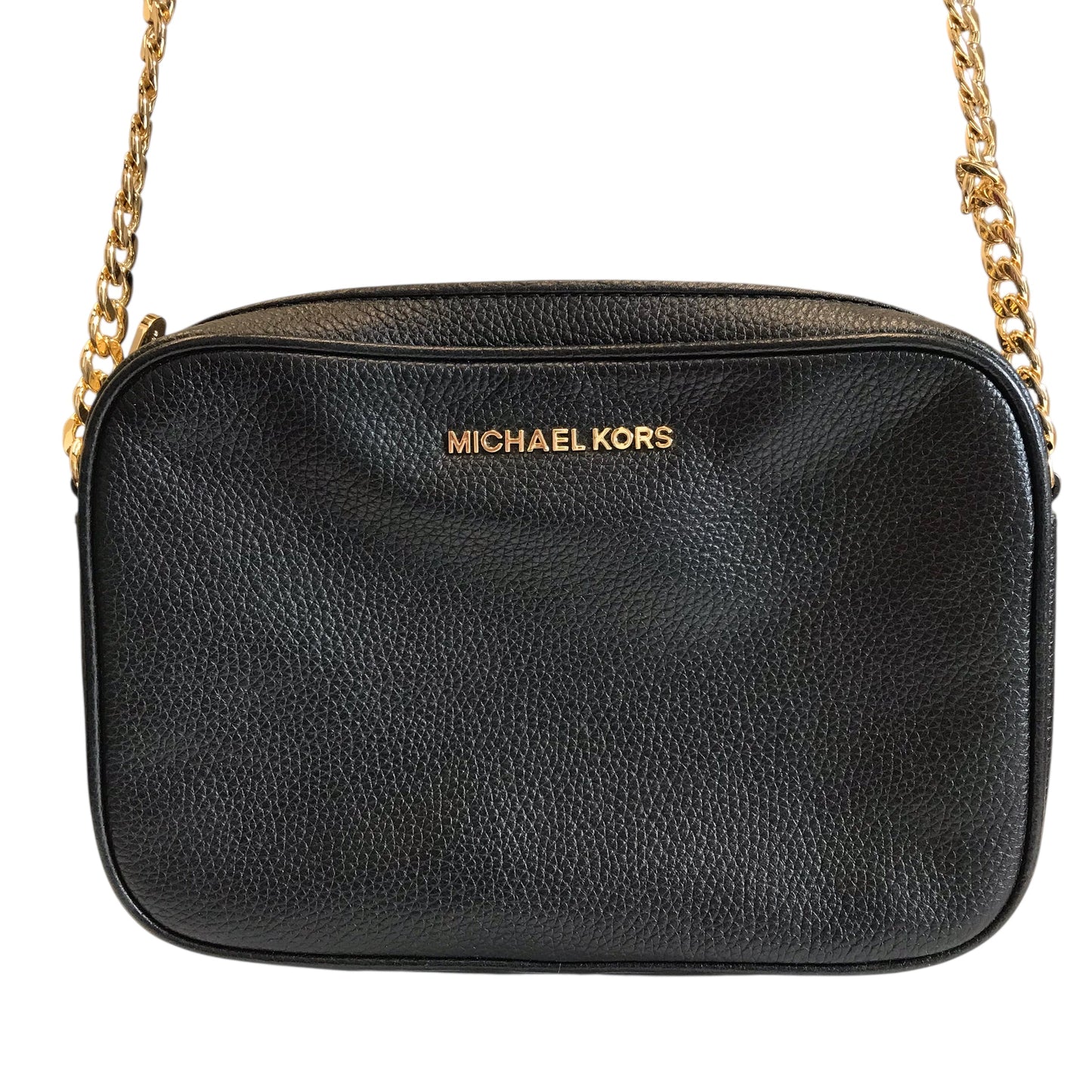 Crossbody Designer By Michael Kors In Black, Size:Medium
