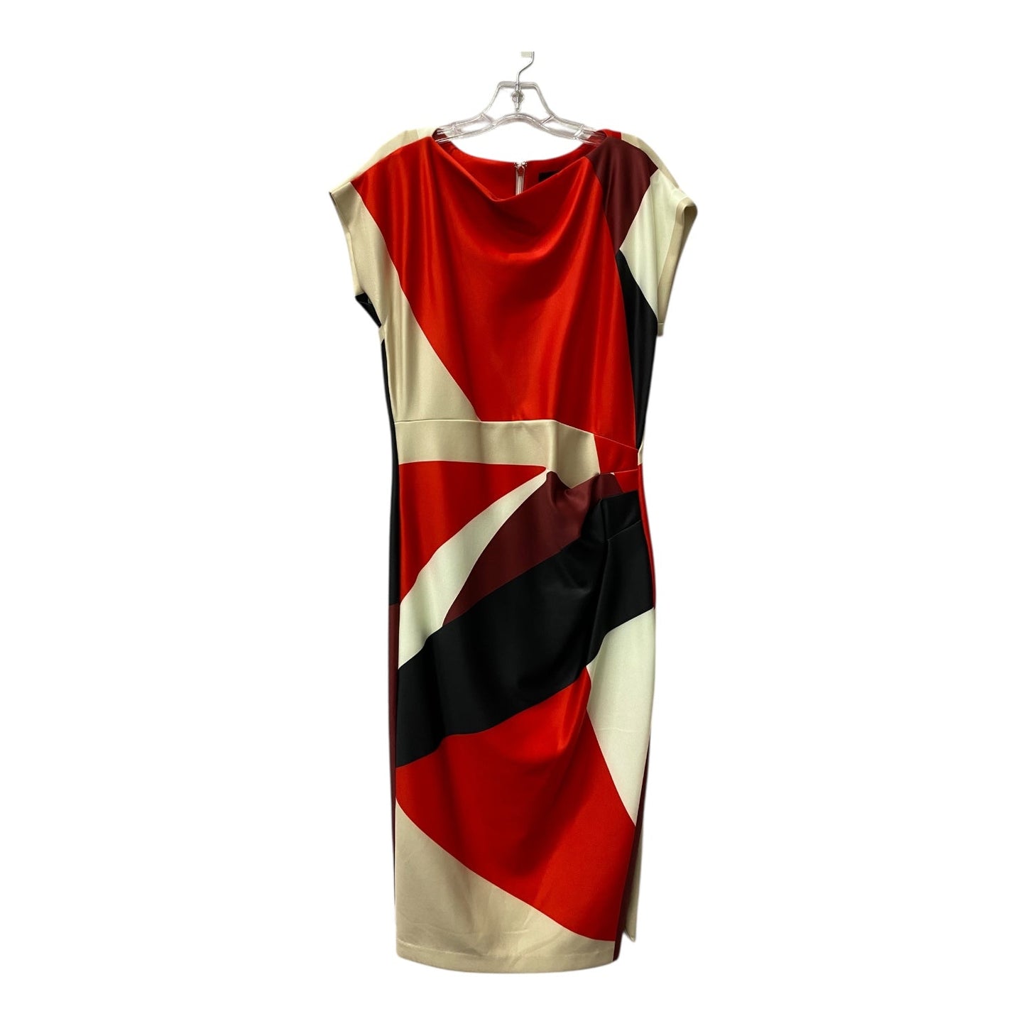 Dress Casual Maxi By Donna Karan In Multi, Size:M