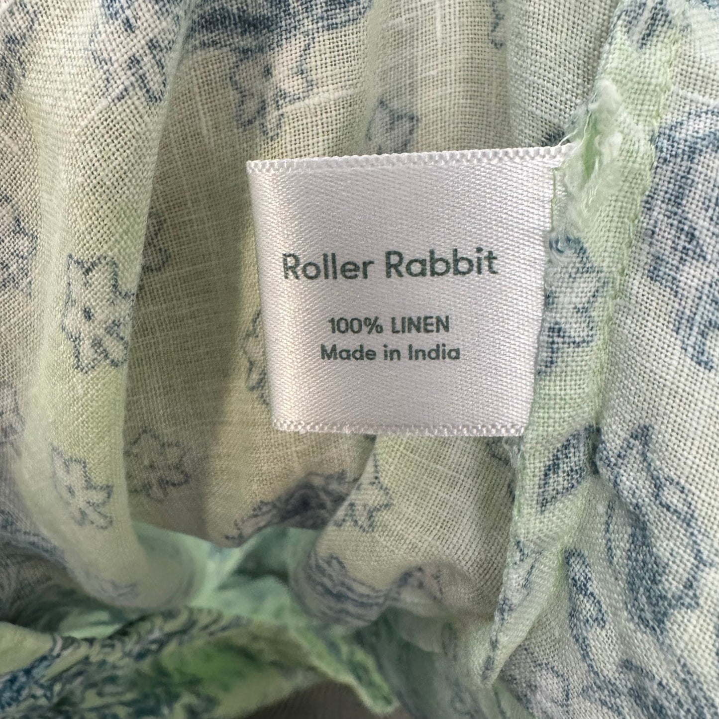 Yarrow Leonor Linen Pajama Pants By Roller Rabbit X Anthropologie In Floral Print, Size: L