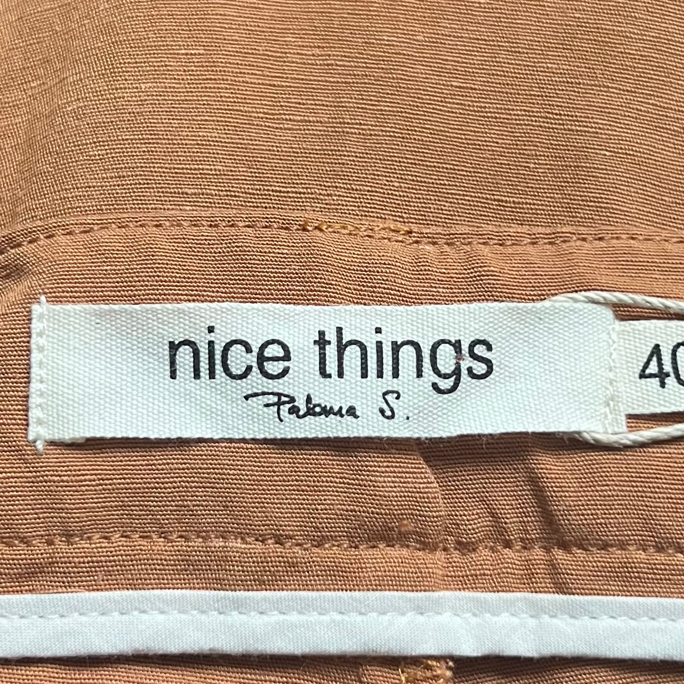 Pants Dress By Nice Things In Brown, Size: 10