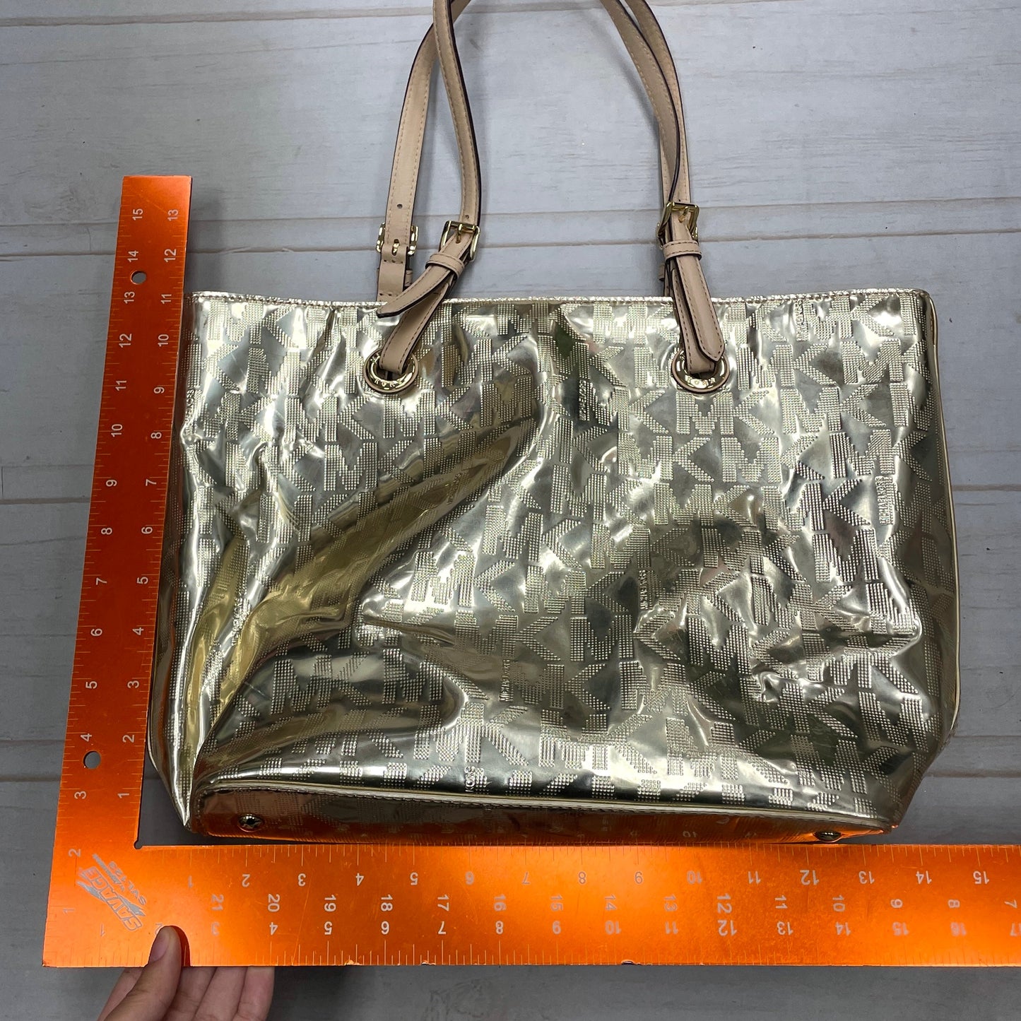 Handbag Designer By Michael Kors, Size: Large