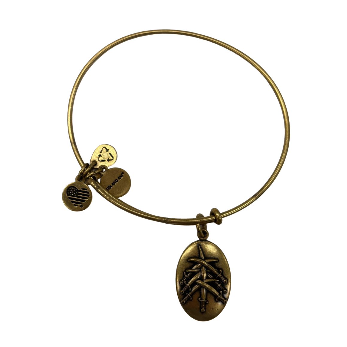 Bracelet Charm By Alex And Ani In Gold